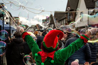 Christmas Lights Switch On